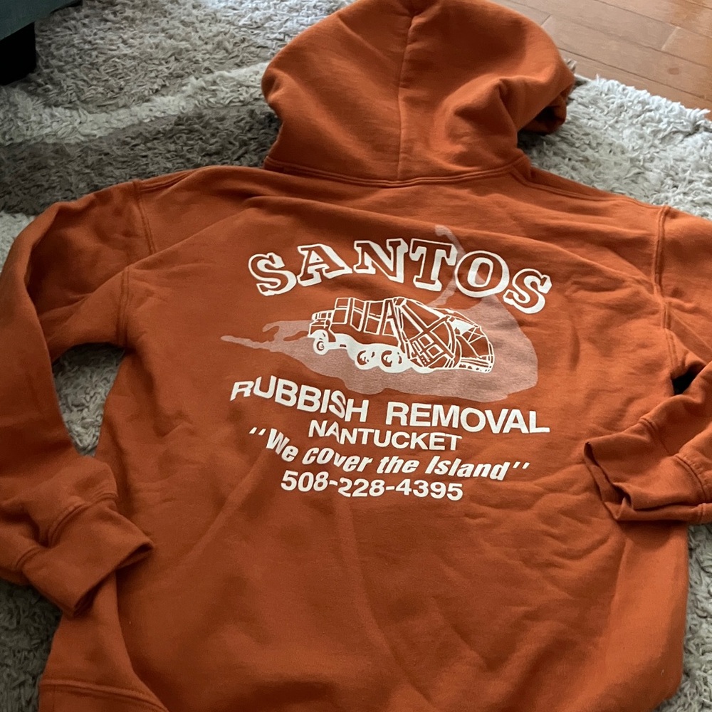Rusty Orange Santos Nantucket Hoodie